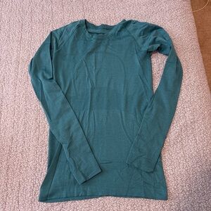 Lululemon Teal Swiftly Long Sleeve Shirt